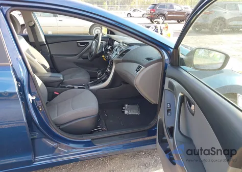 2014 Hyundai Elantra Se z USA, uszkodzony, nr VIN KMHDH4AE5EU215736